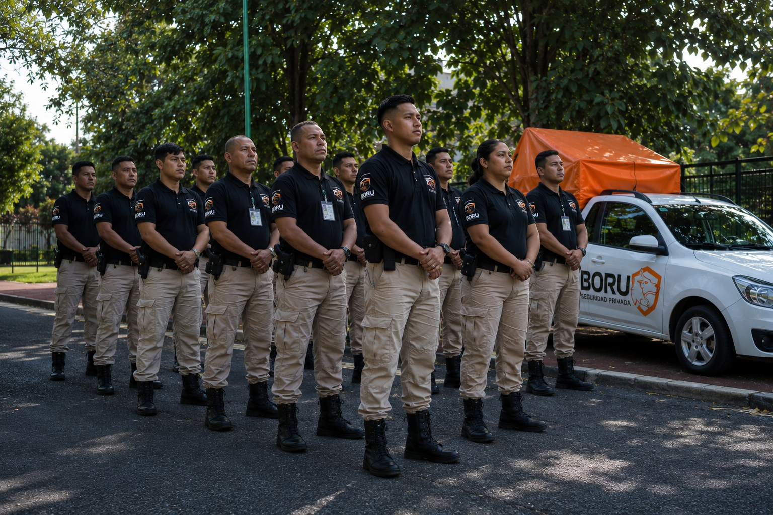 Equipo BORU Seguridad Privada en Tapachula